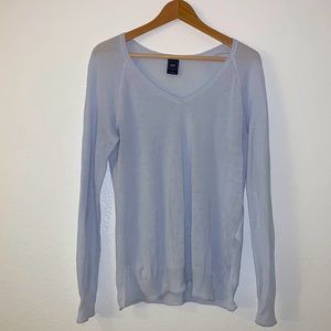 Gap Baby Blue Mesh Long Sleeve